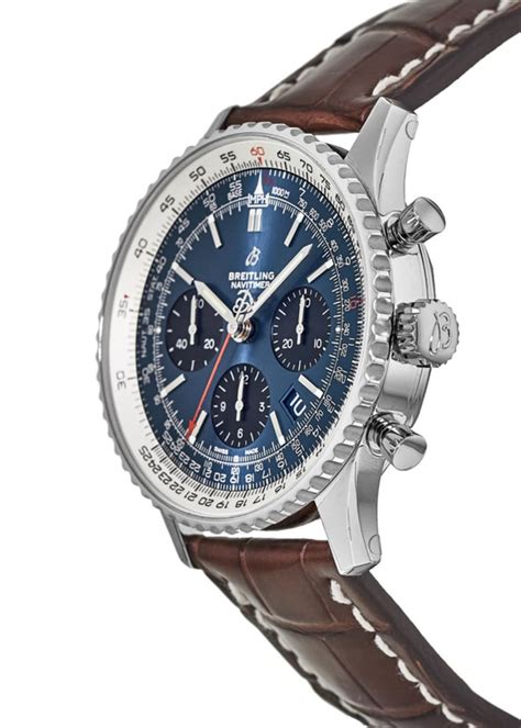 breitling navitimer crocodile strap.